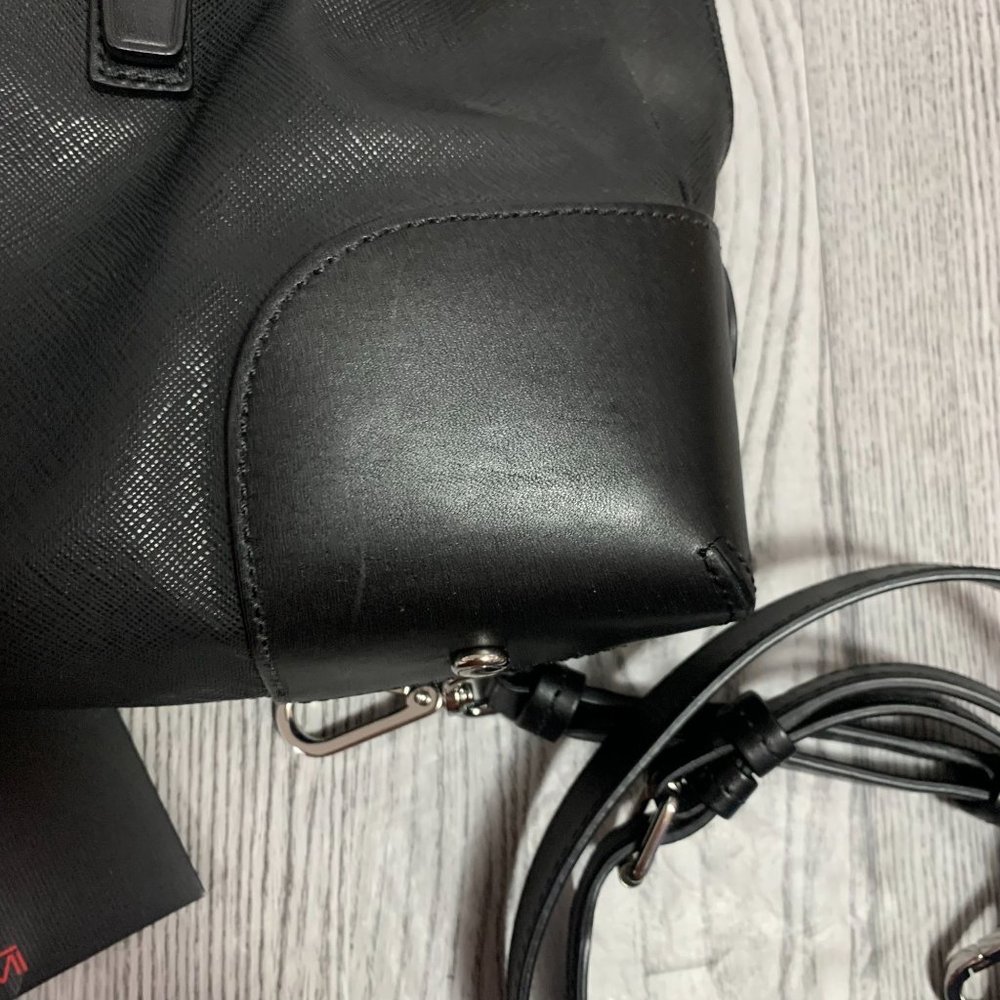 Tumi Villa Nivelle Business Satchel W/ Strap Black - Picture 4 of 16